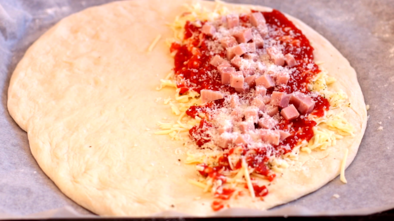 Como hacer pizza calzone casera