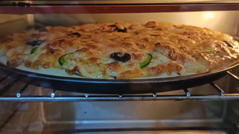 A cuantos grados se pone el horno para hacer pizza