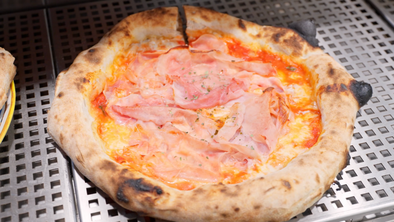 Como hacer pizza de jamon y queso